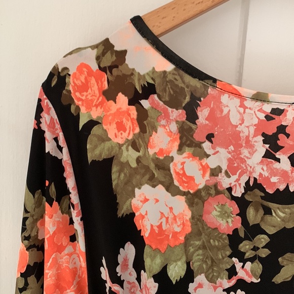 Pink Blush Maternity Faux Wrap Maxi Dress - Picture 3 of 7